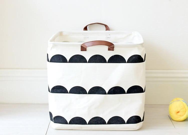 Panier à Linge Design Rangement Cubique
