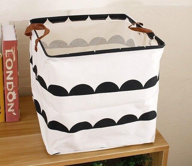 Panier à Linge Design Rangement Cubique