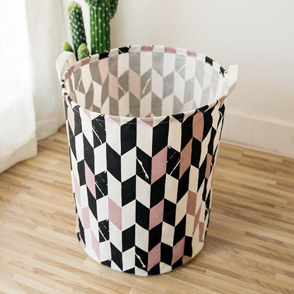 Panier à Linge Design Style Géométrique