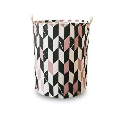 Panier à Linge Design Style Géométrique