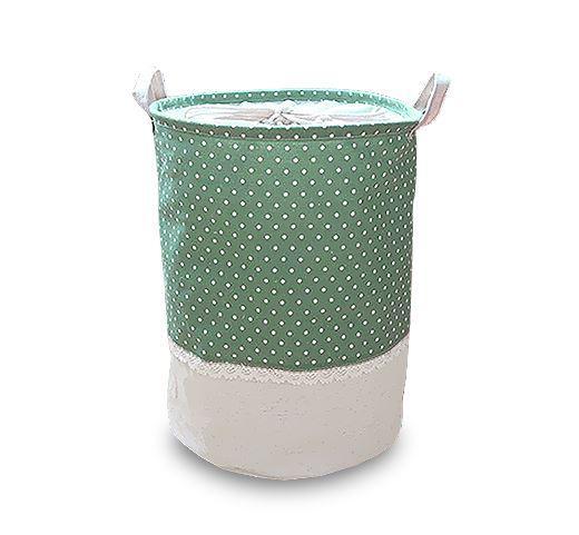 Panier à Linge Design Turquoise Mona