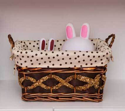 petit panier a linge osier salle de bain
