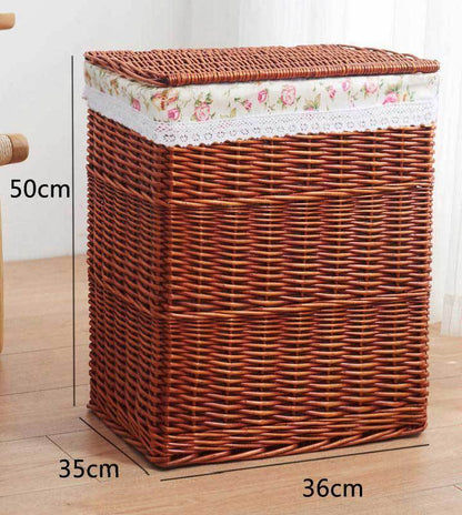Panier à Linge en Osier Grand Modèle Flora