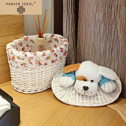 Panier à Linge en Osier Ovale taille XS