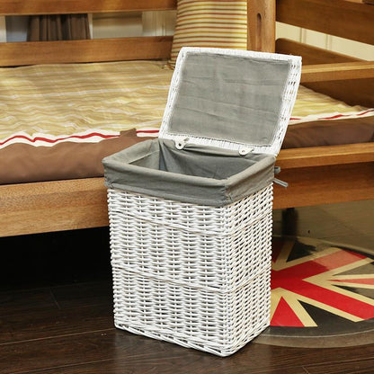 Panier à Linge en Osier Peluche Éléphant