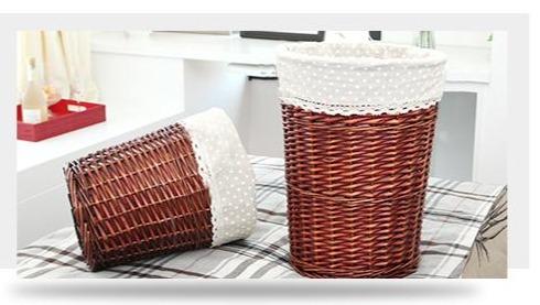 Panier à Linge en Rotin avec Couvercle Winnie