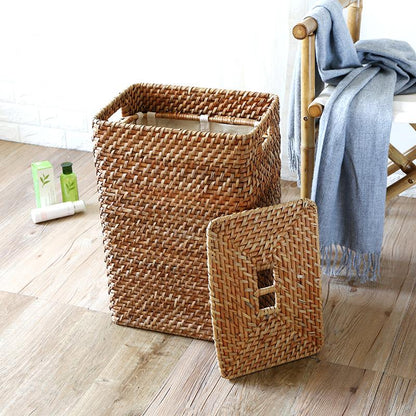Panier à Linge en Rotin Tressé Hanoï