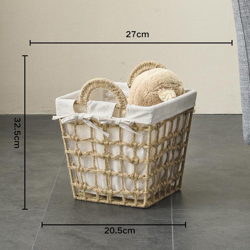 petit Panier Rotin Linge