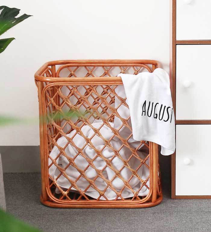 Panier à Linge en Rotin Fortis