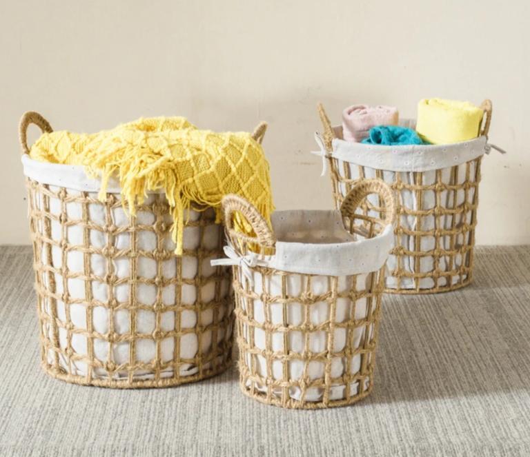 Panier à Linge en Rotin Nordic