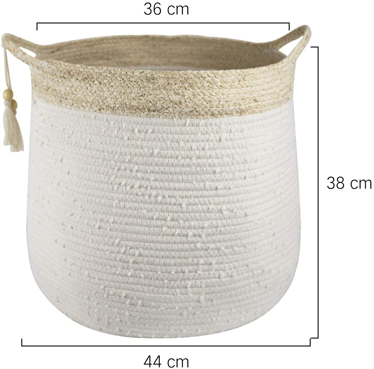 Panier à Linge en Rotin Souple et Chic