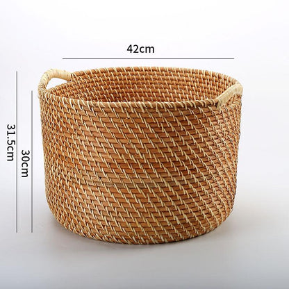 Panier à Linge en Rotin Vannerie Vietnamienne