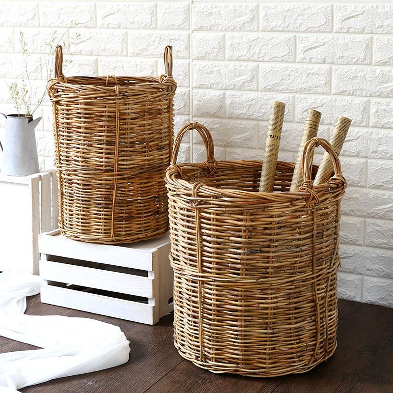 Panier à Linge en Rotin Vannier de France