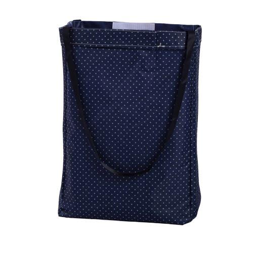 Cabas à Linge Tissu Bleu Marine