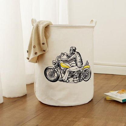 Panier à Linge en Tissu Motard
