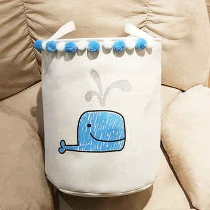 Panier à Linge Enfant Baleine