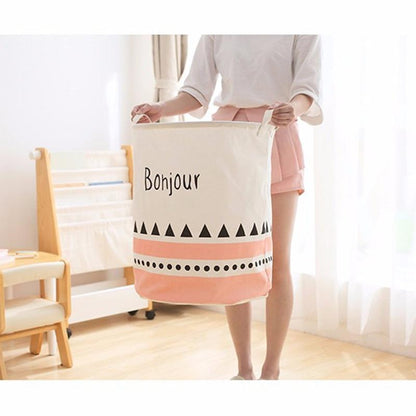 Panier à Linge Enfant Bonjour