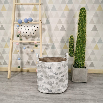 Panier à Linge Enfant  Motifs Éléphant