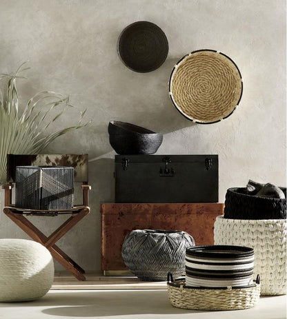 Panier à Linge Géant Design Tricoté Nexa