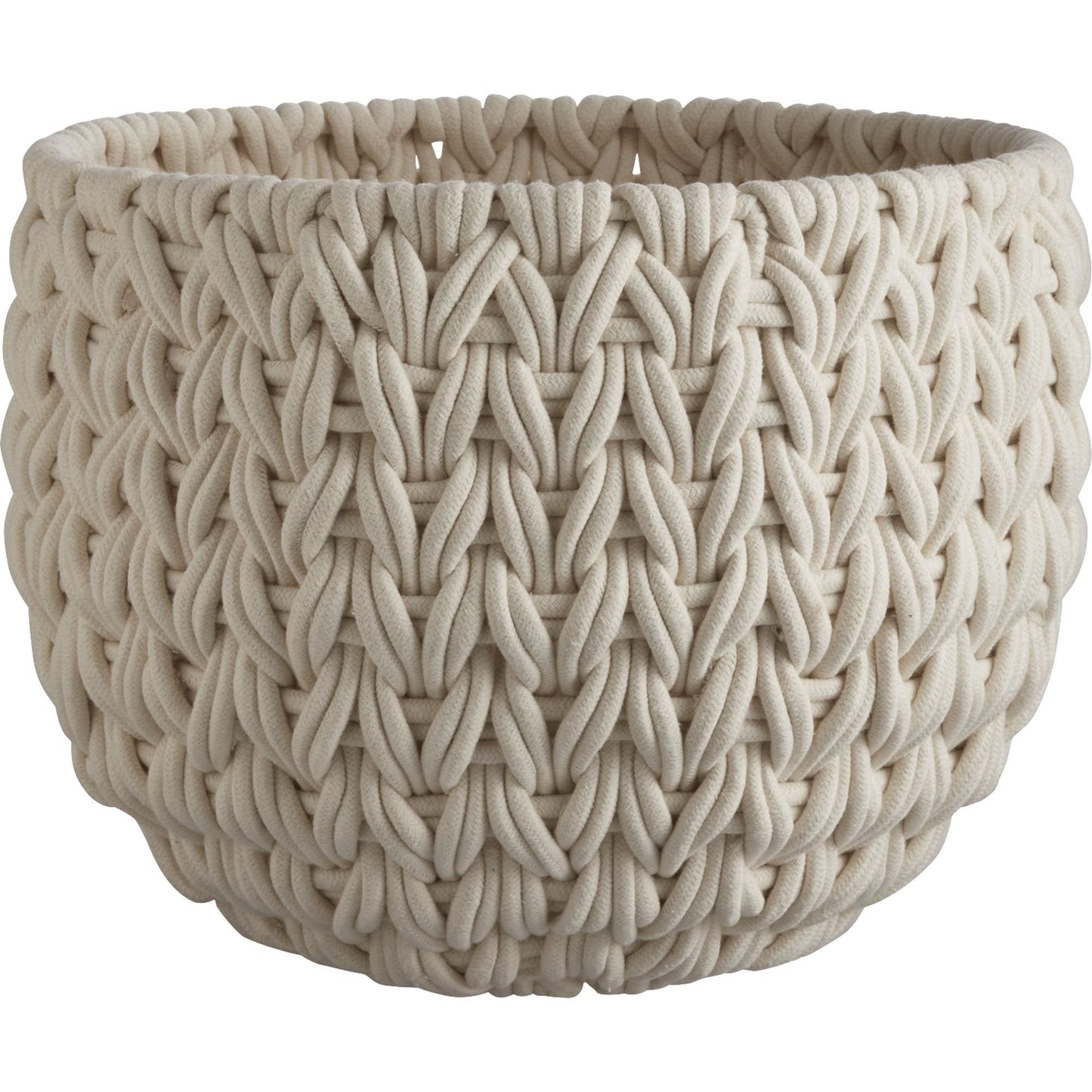 Panier à Linge Géant Design Tricoté Nexa