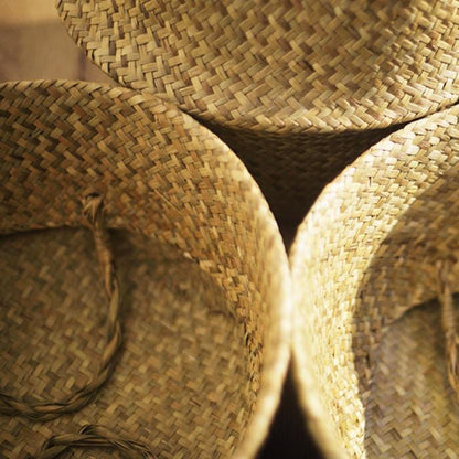 Panier à Linge Jonc de Mer Écologique