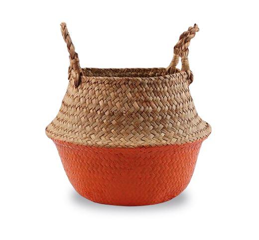 Panier à Linge Jonc de Mer Rouge