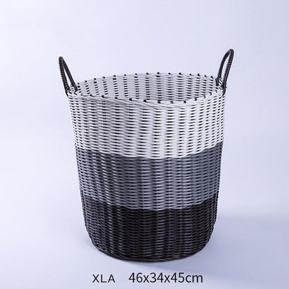 Tres grande taille Panier à Linge Plastique Souple 3 Couleurs