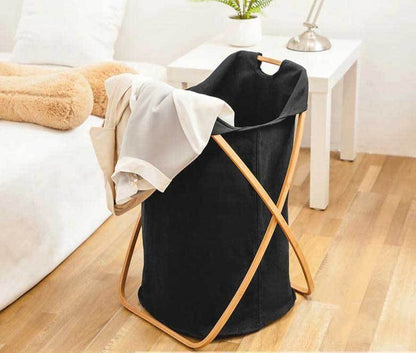 Panier à Linge Pliable Blanc Mjlonïr
