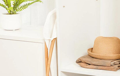 Panier à Linge Pliable Blanc Mjlonïr