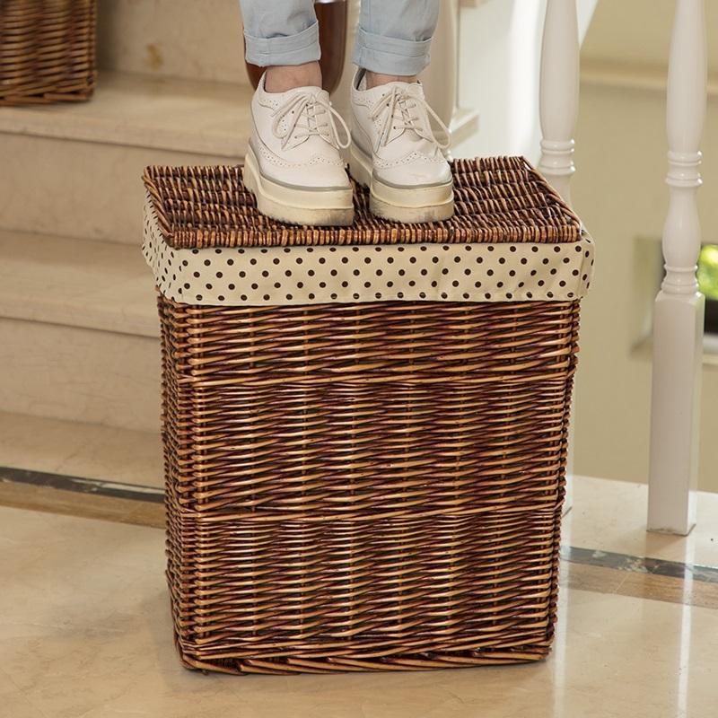 Panier à Linge Propre en Osier King
