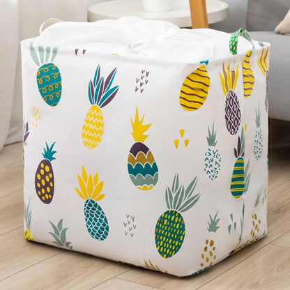 Panier à Linge Rectangulaire Ananas