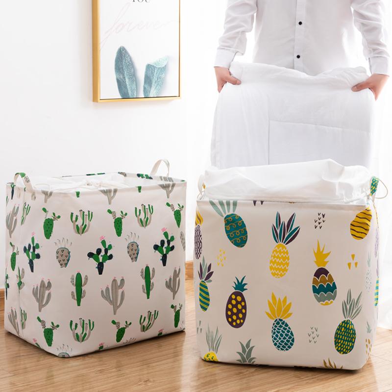 Panier à Linge Rectangulaire Ananas