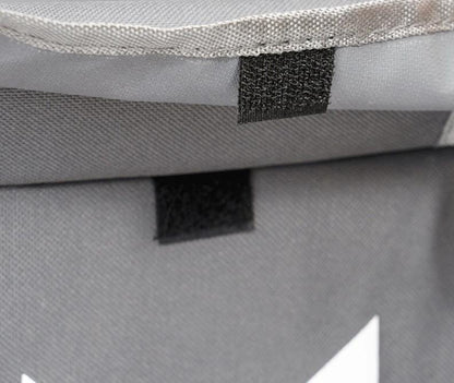 Panier à Linge à Roulette Gris