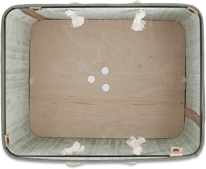 Panier à Linge Sale Bébé en Bambou
