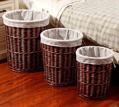 Panier à Linge Sale en Osier Tradition