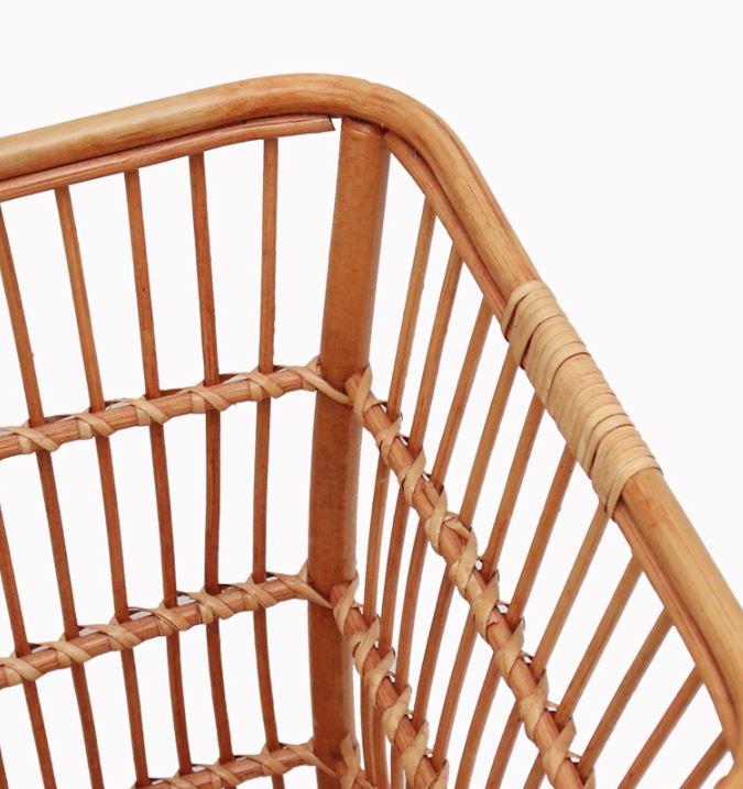 Panier à Linge Sale en Rotin Idealis