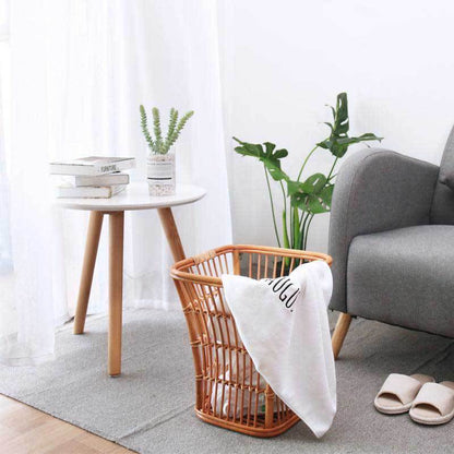 Panier à Linge Sale en Rotin Idealis