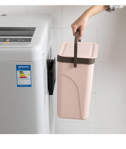 panier transportable et à suspendre pour trier le linge