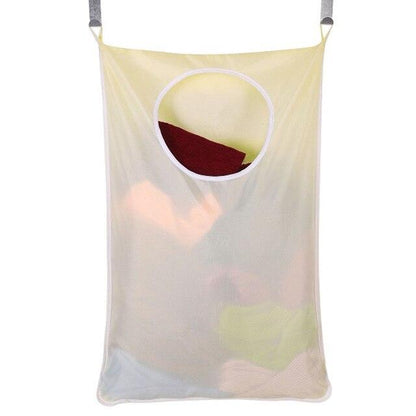 sac à Linge Suspendu Coton jaune
