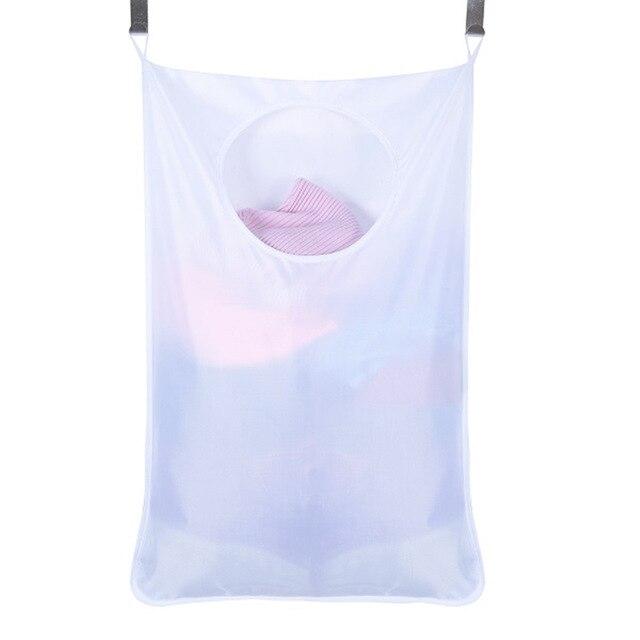 sac à Linge Suspendu Coton blanc transparent