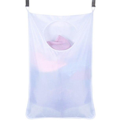 sac à Linge Suspendu Coton blanc transparent