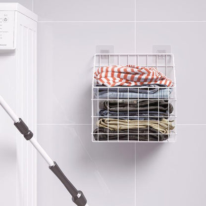 Panier à Linge Suspendu en Métal