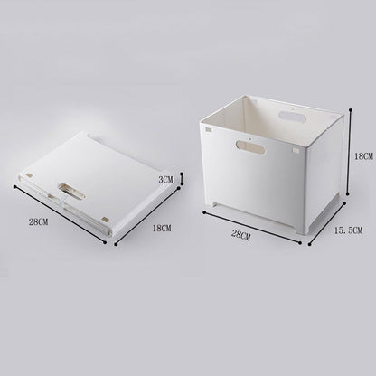 Panier à Linge Suspendu en Plastique Versatile Blanc
