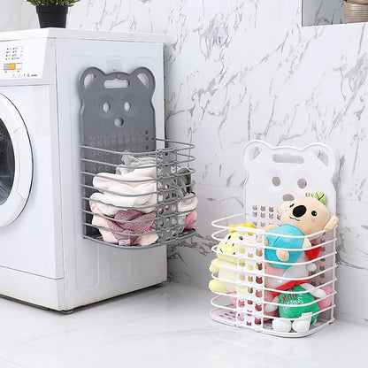Panier à Linge Suspendu Forme Ourson