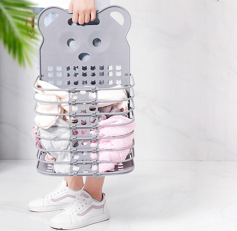 Panier à Linge Suspendu Forme Ourson