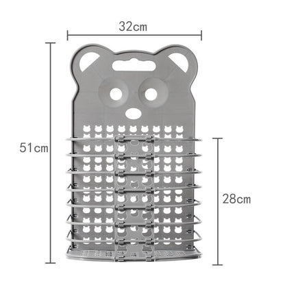 Panier à Linge Suspendu Forme Ourson
