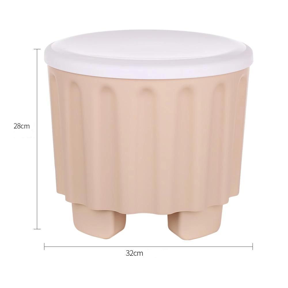 Panier à Linge Tabouret Plastique