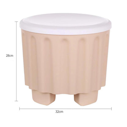 Panier à Linge Tabouret Plastique