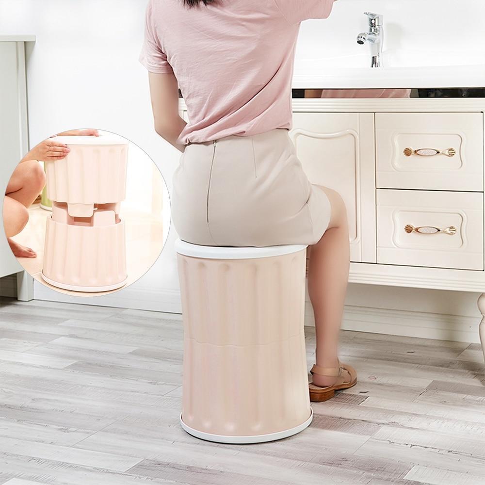Panier à Linge Tabouret Plastique