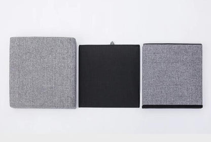 Panier à Linge Tabouret Siège Gris classique